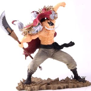 Figurine résine Barbe Blanche Empereur One Piece 22 cm