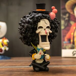 Figurine Brook musicien squelette des Mugiwara costume soigne