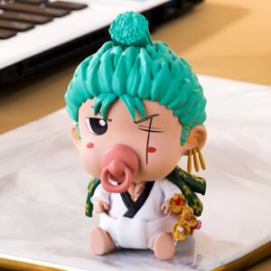 Figurine chibi Zoro Pirates au Chapeau de Paille One Piece