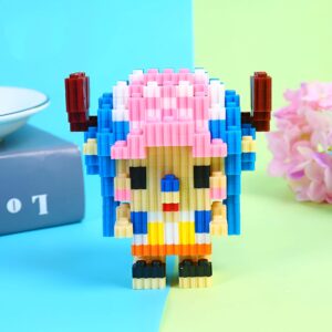 Figurine Tony Tony Chopper à construire en briques One Piece pour collection