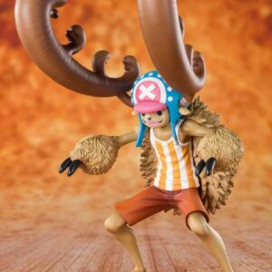 Figurine Chopper Monster Point avec cornes et fourrure détaillées
