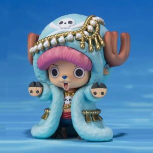 Figurine Chopper 20 ans anniversaire, tenue festive spéciale, édition célébration One Piece
