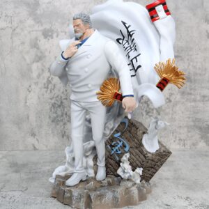Figurine Garp Vice-Amiral Marine, uniforme détaillé, expression déterminée