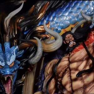 Figurine Kaido en forme de dragon hybride 33 cm détaillée
