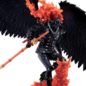 Figurine King 20 cm ailes déployées flammes One Piece