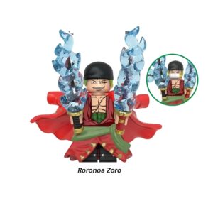 Mini-figurine Lego Roronoa Zoro Ittoryu de l'équipage Mugiwara