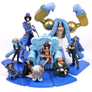 Figurine Luffy 20ème anniversaire 15cm en PVC avec détails peints