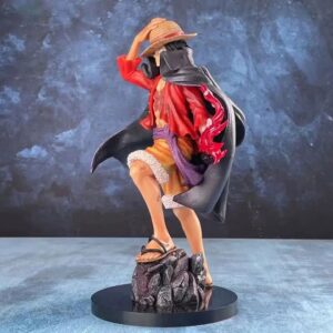 Figurine Luffy Monkey D Luffy capitaine pirate avec chapeau de paille One Piece