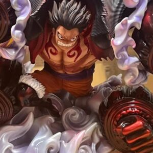 Figurine Luffy Gear 4 Haki Armement One Piece, 30 cm, polyrésine