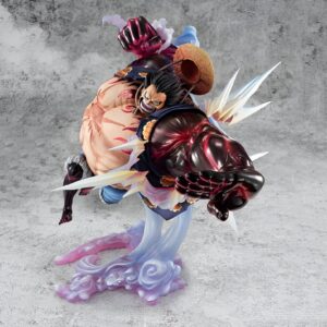 Figurine Monkey D Luffy Gear 4 Bounceman One Piece 28 cm