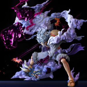 Statue Monkey D Luffy Gear 5 Nikka Collection One Piece 28 cm