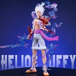 Statue Luffy Gear 5 détails vibrants PVC 20 cm One Piece