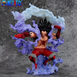 Figurine Luffy Gear Fourth Snake Man 30 cm - posture spectaculaire transformation
