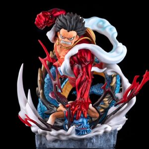 Statue Luffy contre Kaido Dragon 25 cm PVC One Piece Wano