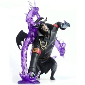 Figurine Magellan chef Impel Down 40cm résine peinte à la main