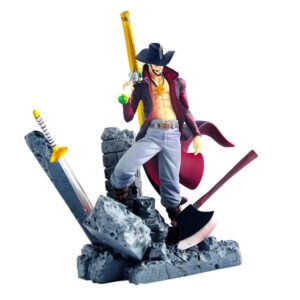 Statuette Dracule Mihawk maître épéiste One Piece 15 cm