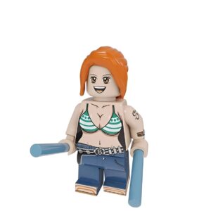 Figurine Lego Nami navigatrice équipage Mugiwara One Piece