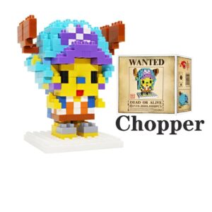 Figurine NanoBlock TonyTony Chopper en tenue médicale, docteur de l'équipage Mugiwara