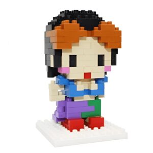 Figurine NanoBlock Nico Robin pixel art archéologue Mugiwara construction
