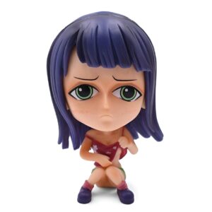 Figurine POP Nico Robin, archéologue du Chapeau de Paille, en PVC 15 cm avec expression contemplative et socle de présentation