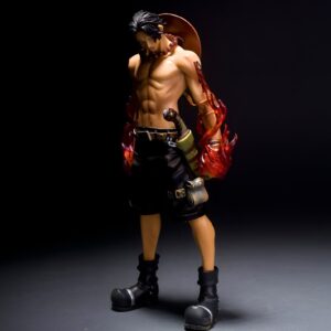 Figurine Portgas D Ace effet flamme 26 cm One Piece