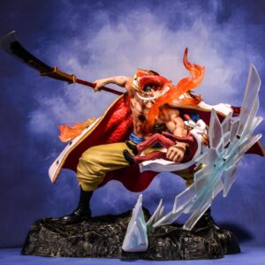 Figurine PVC Barbe Blanche vs Akainu combat Marineford One Piece