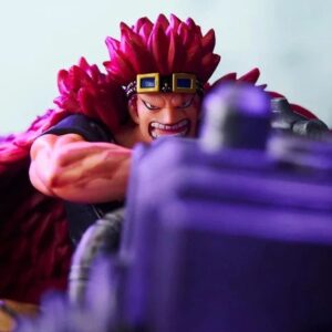 Figurine Eustass Kid pirate 20cm, pose résolue, détails fins