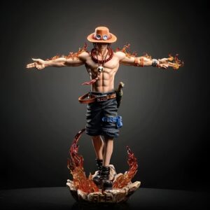 Figurine Portgas D Ace 28cm PVC commandant Whitebeard Pirates