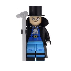 Figurine Lego de Sabo, jeune travaillé One Piece, avec briques de construction détaillées
