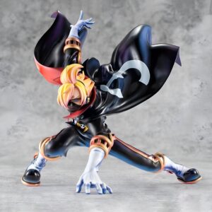 Figurine Sanji Germa 66 costume combat One Piece 21 cm