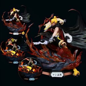 Statue Sanji Vinsmoke 40 cm PVC détails costume One Piece