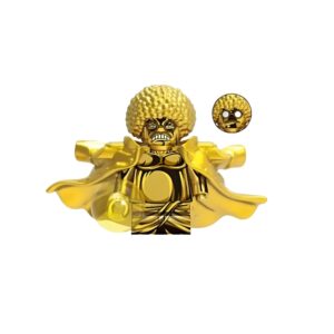 Figurine Sengoku dorée Marine One Piece avec finition brillante