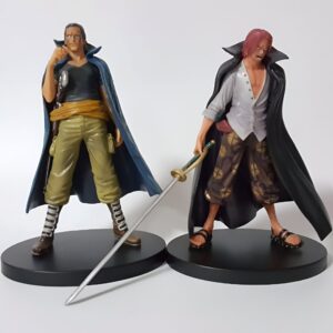 Figurine Shanks le Roux et Ben Beckmann, duo Red Hair Pirates One Piece