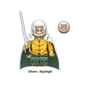 Figurine Silvers Rayleigh en version détaillée, capturant l'essence du Roi des Ténèbres de l'univers One Piece