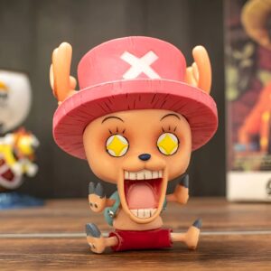 Figurine Tony Tony Chopper medecin renne des Mugiwara chapeau rose