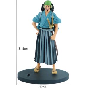 Figurine Usopp Kabuto 18cm sniper Mugiwara One Piece collection
