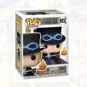 Figurine Funko Pop Sabo One Piece vinyle 9 cm flammes