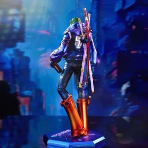 Zoro Cyberpunk figurine futuriste, sabreur technologique One Piece