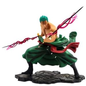 Figurine Roronoa Zoro combat 20 cm posture sabres One Piece