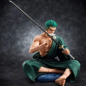 Figurine Roronoa Zoro samouraï affûtage épée 13cm
