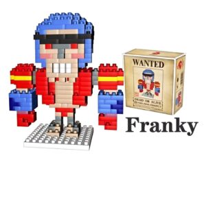 Figurine NanoBlock Franky cyborg pirate à construire