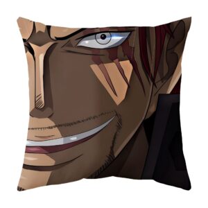 Housse coussin Shanks One Piece polyester 45x45 cm Red Hair Pirates