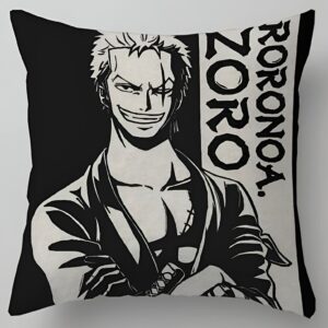 Housse coussin One Piece Roronoa Zoro polyester 45x45 cm