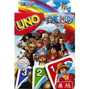 Jeu de cartes Uno edition speciale One Piece Mugiwara Luffy