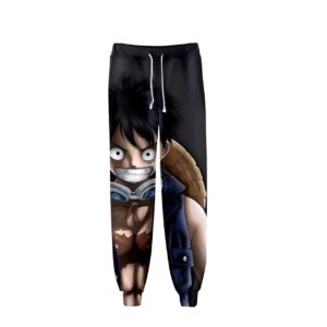 Jogging Luffy Collection Manga impression digitale haute définition polyester