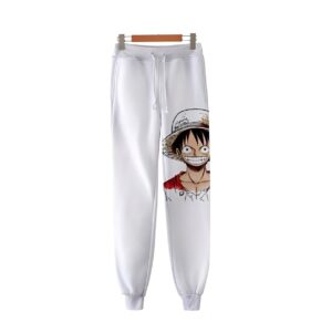 Jogging avec motif de Luffy au Chapeau de Paille de One Piece