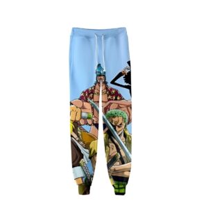 Jogging One Piece Franky et Zoro inspiré du manga Eiichiro Oda