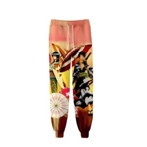 Jogging One Piece Wano Kuni avec design arc saga