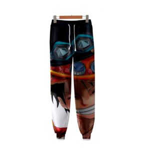 Jogging avec motif des trois chapeaux de Luffy, Ace et Sabo One Piece