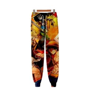 Jogging Thème Équipage Chapeau de Paille One Piece impression digitale